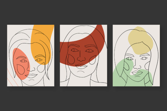 Download Line Art Poster Illustration Vector - Illustration Collection