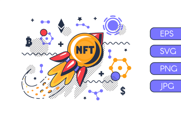 Download Success NFT Launch Concept Illustration - Illustration Collection