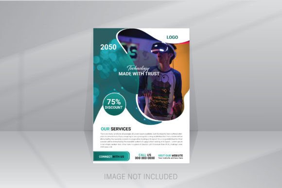 Download Hi-tech Technology Presentation Flyer - Techno Collection