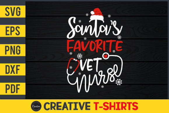Download Santa's Favorite VET Nurse - Vet Collection