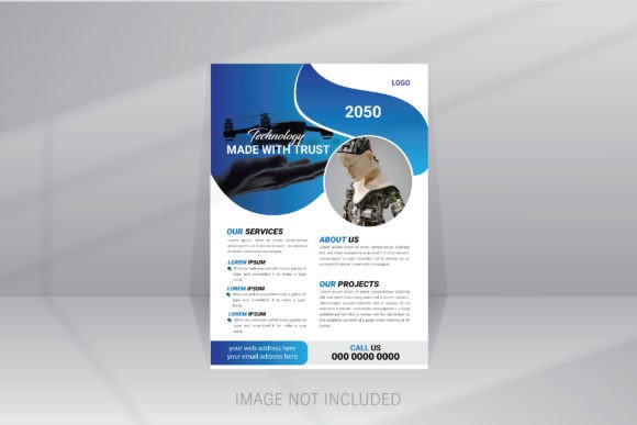 Download Hi-tech Technology Presentation Flyer - Techno Collection