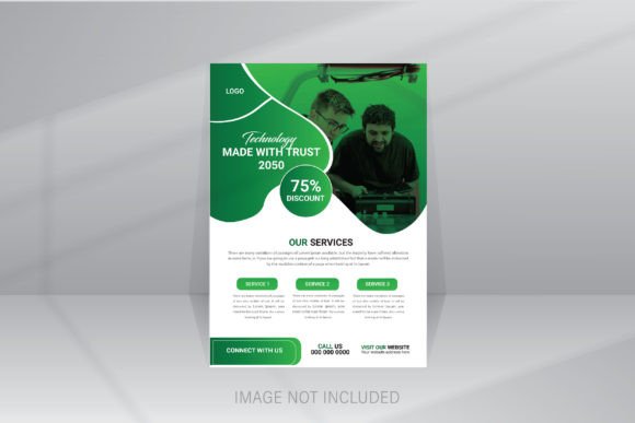 Download Hi-tech Technology Presentation Flyer - Techno Collection