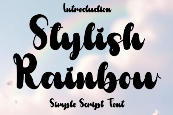 Download Stylish Rainbow - Premium Resources