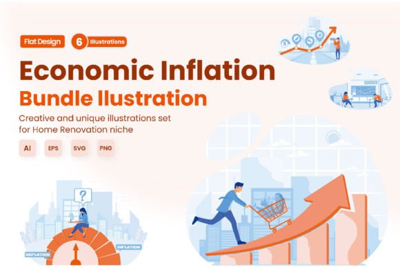 Download Economy Inflation Illustration Design - Illustration Collection